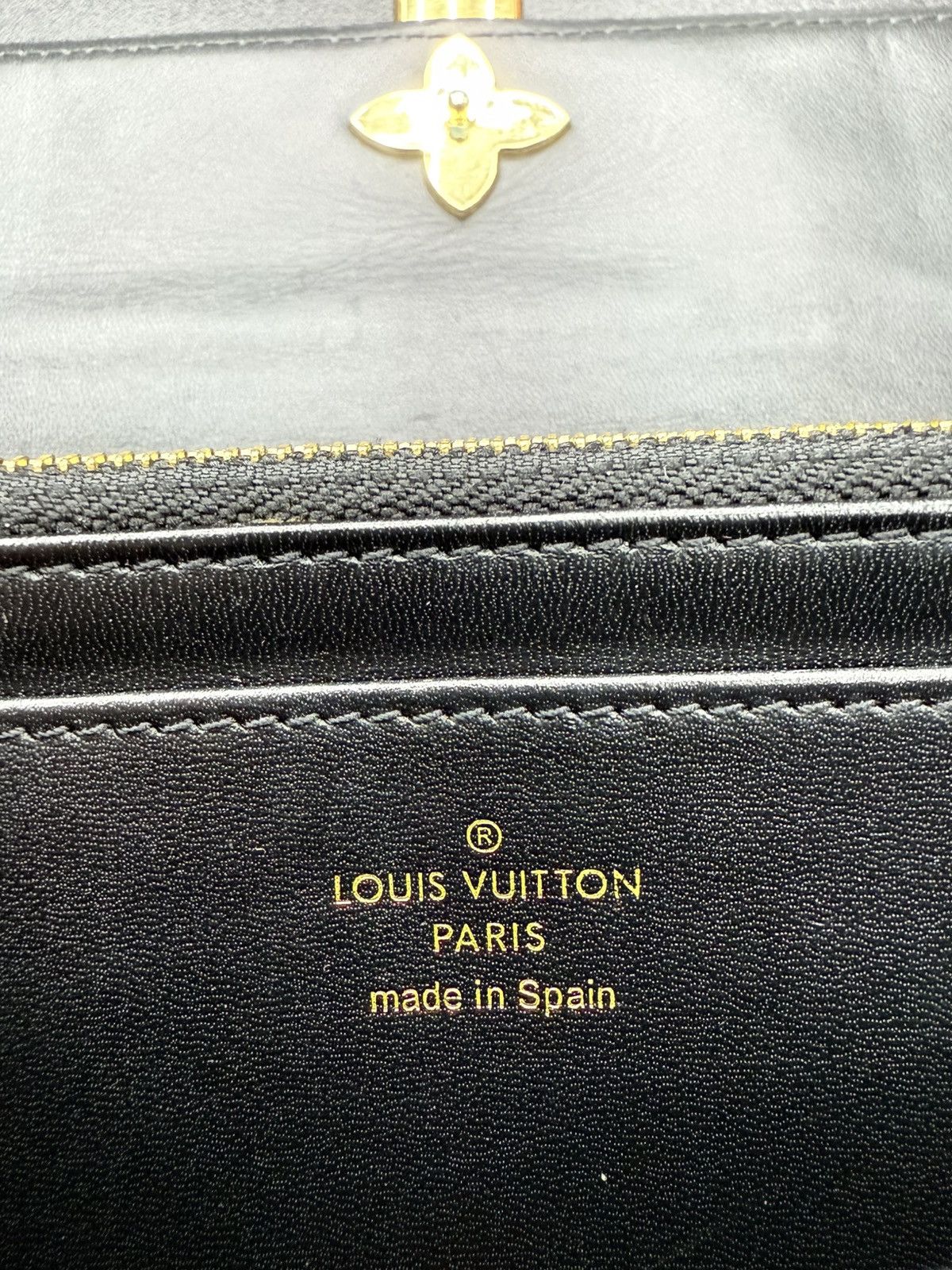 Louis Vuitton Louis Vuitton Monogram Brown Flap Wallet Clutch Gold Lock Size ONE SIZE - 15 Thumbnail