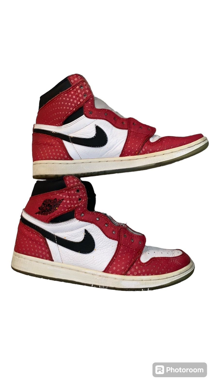 Jordan Brand Jordan 1 Retro High Chicago Spider Man Origin Story Size US 8 / EU 41 - 11 Thumbnail