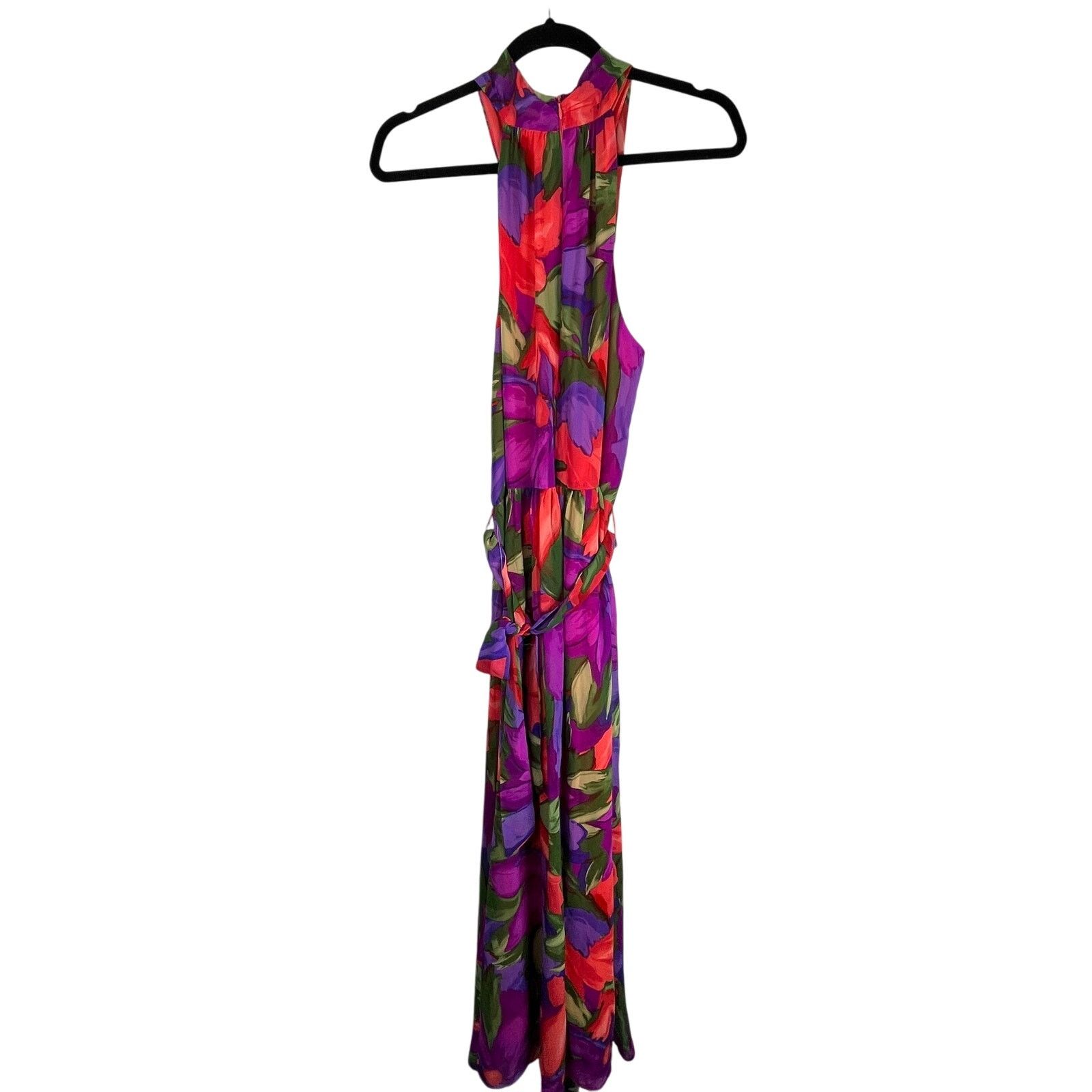Other London Times Apparel Criss Cross Halter Maxi Dress Formal Size XL / US 12-14 / IT 48-50 - 7 Thumbnail