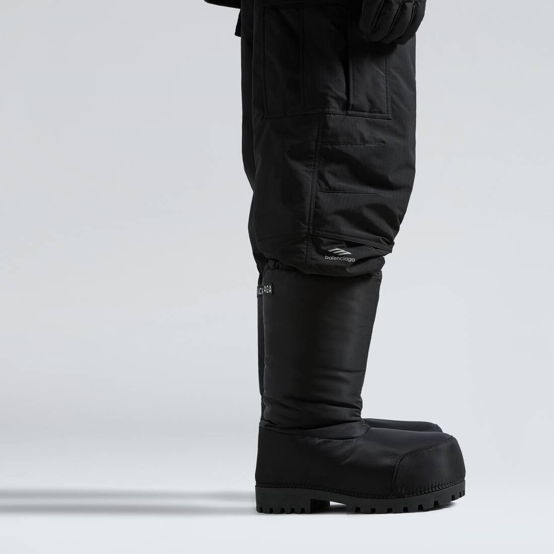 Balenciaga o1tr1nto1025 Alaska High Boots in Black Size US 12.5 / EU 45-46 - 7 Thumbnail