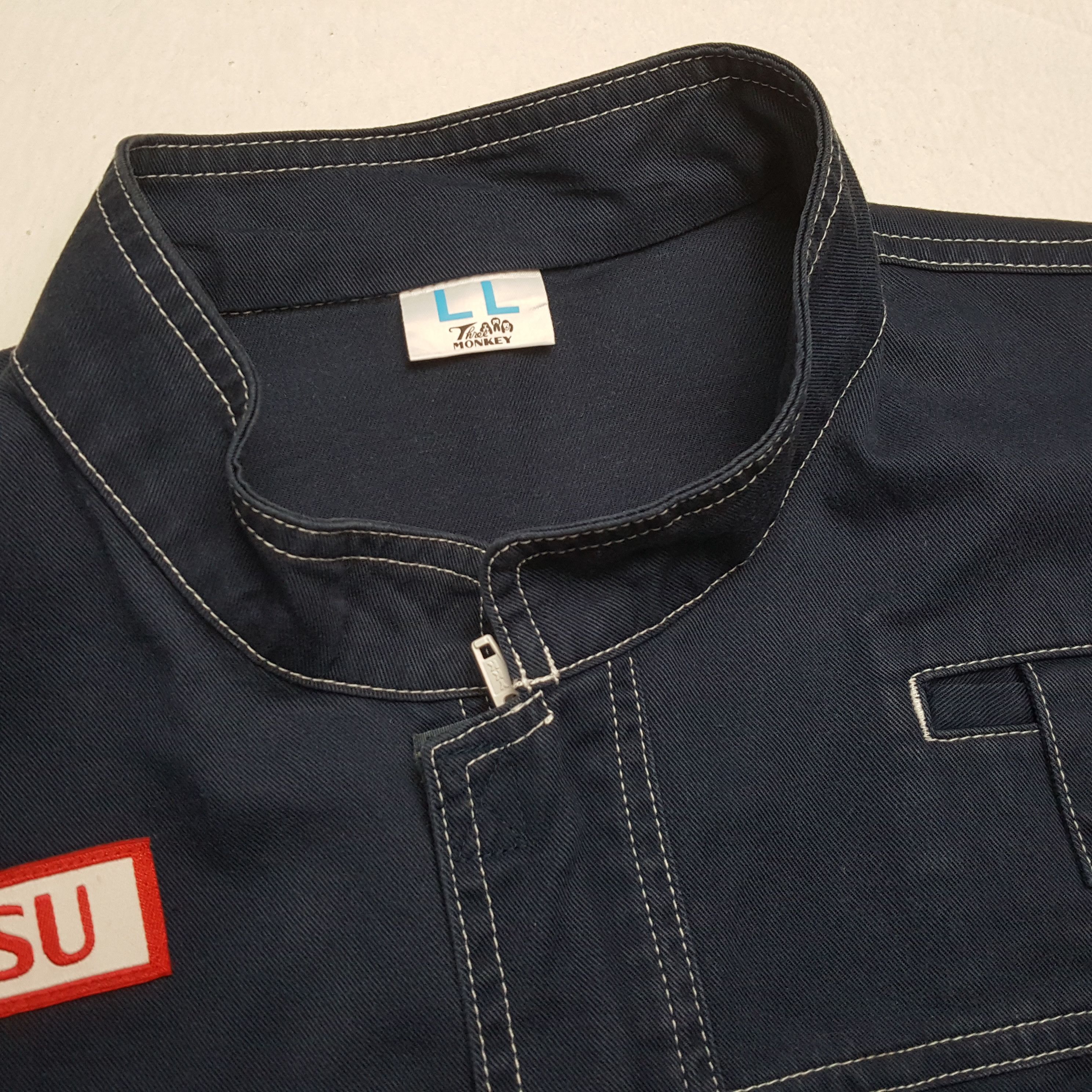 Vintage DAIHATSU Motorsports Racing Workwear Coverall Jacket Size US L / EU 52-54 / 3 - 14 Thumbnail