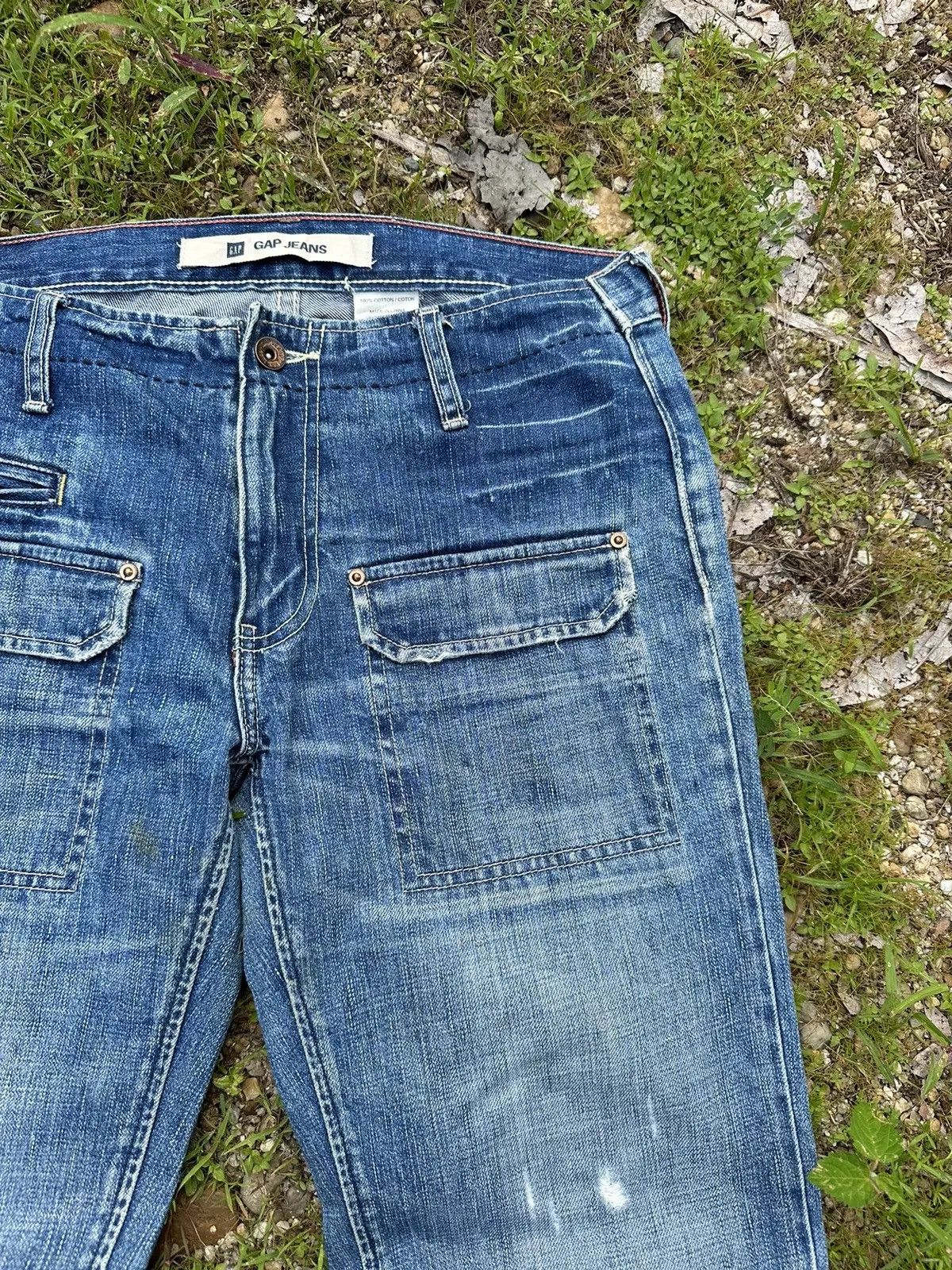 In The Attic STEALS!! GAP Jeans Vintage Work Wear VERY RARE Denim Pants Size US 29 - 5 Thumbnail