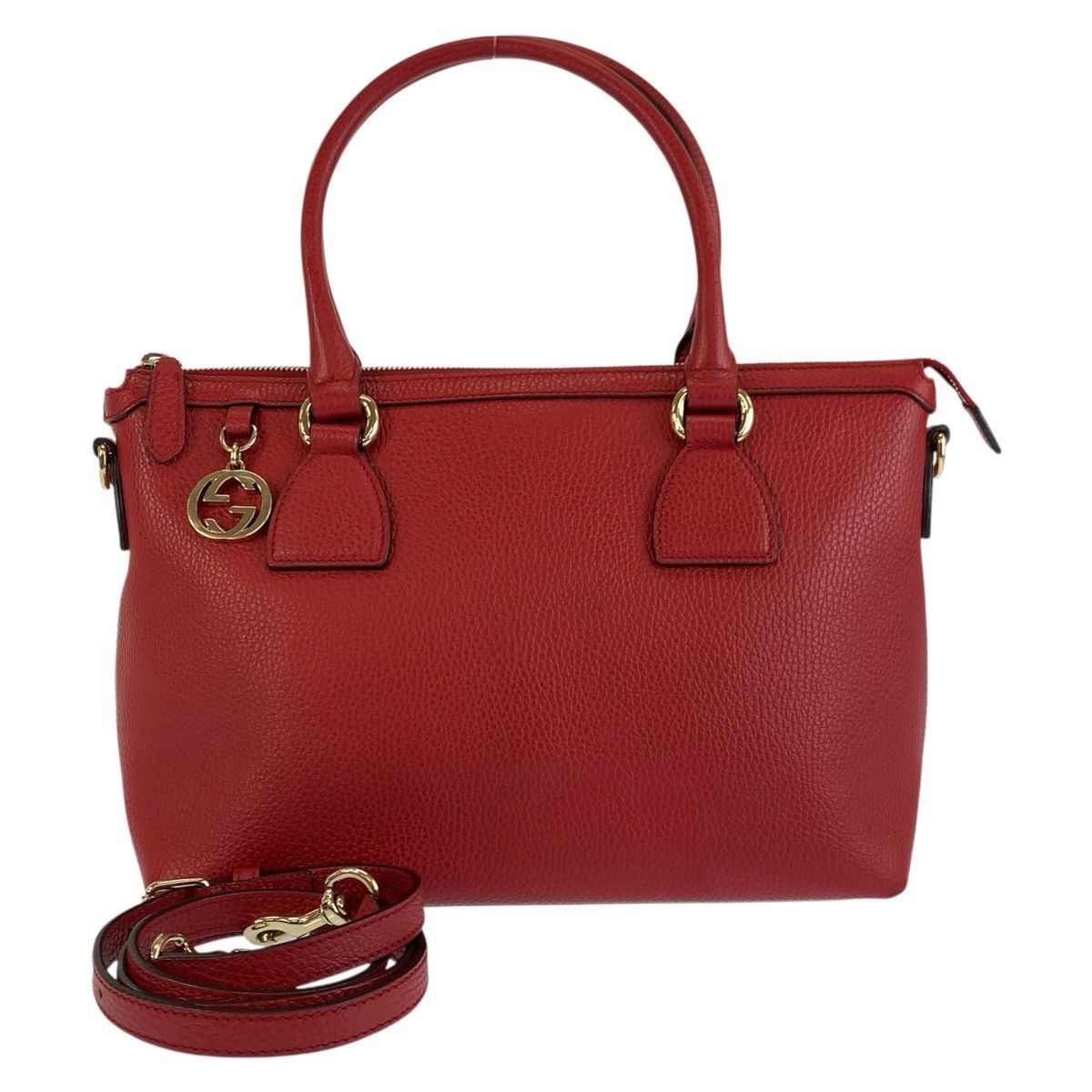 Gucci Gucci Gucci Interlocking Leather 2way bag Leather Shoulder Bag 449659 DUTY FREE for USA Size ONE SIZE - 1 Thumbnail