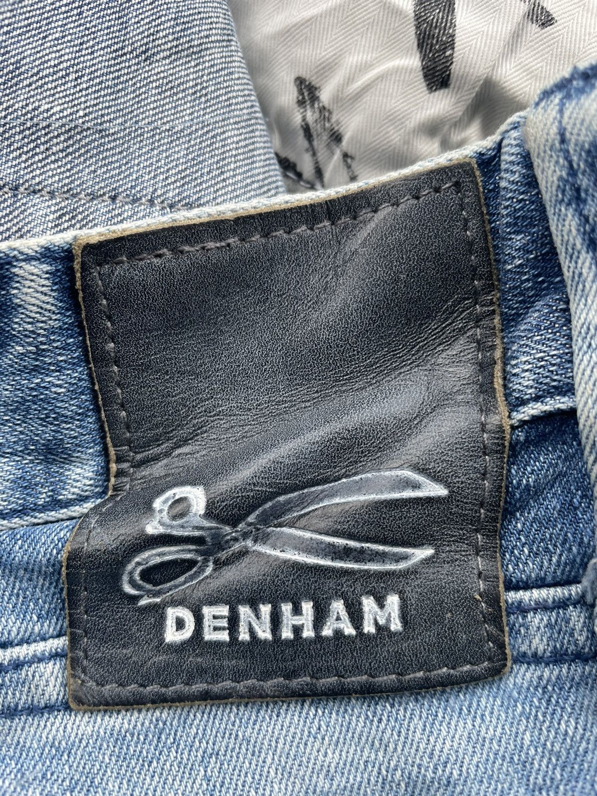 Denham Razor Slim Fit Distresed Denim