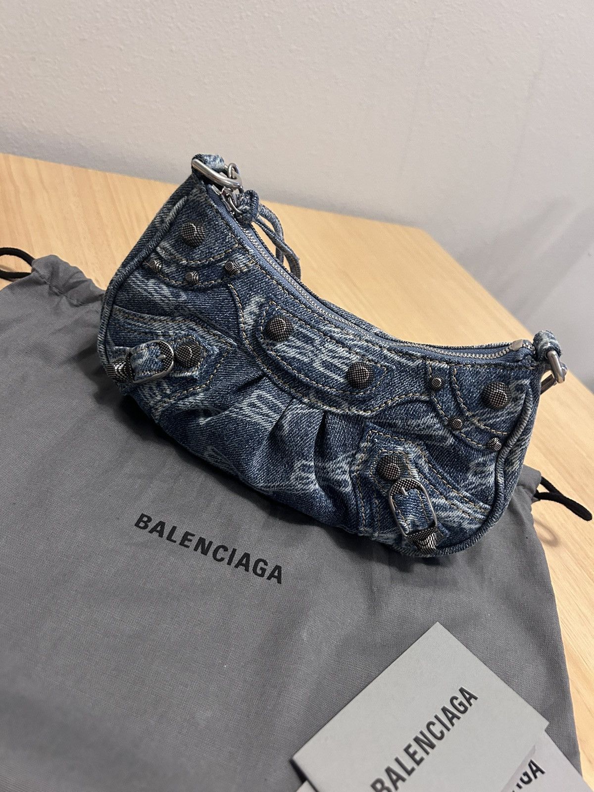 Balenciaga Balenciaga Le Cagole Mini Bag with Chain Size ONE SIZE - 10 Thumbnail