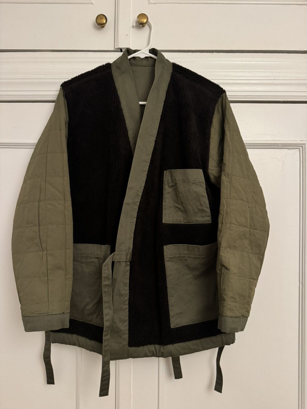 Universal Works NWT Universal Works Reversible Twill Sherpa Kyoto Jacket XS Size US XS / EU 42 / 0 - 6 Thumbnail