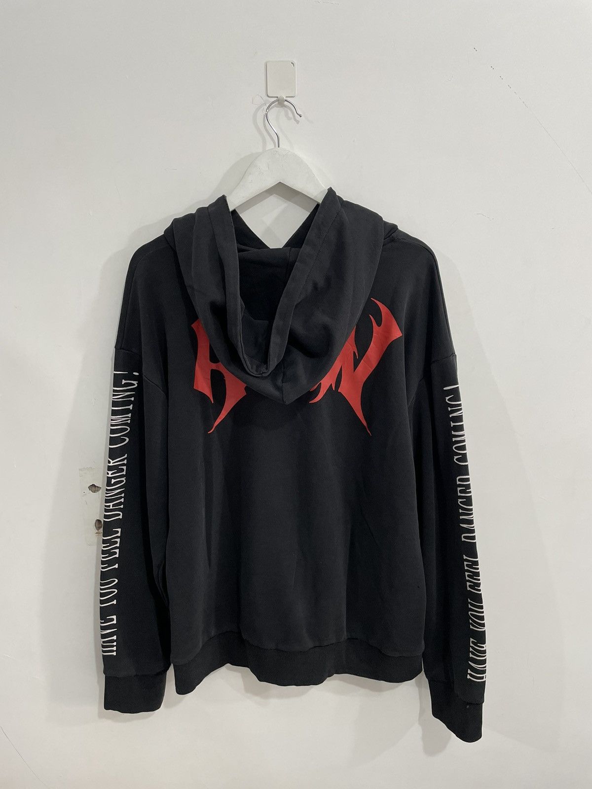 If Six Was Nine 2000s metal sliva hoodies grunk style Size US XL / EU 56 / 4 - 2 Thumbnail