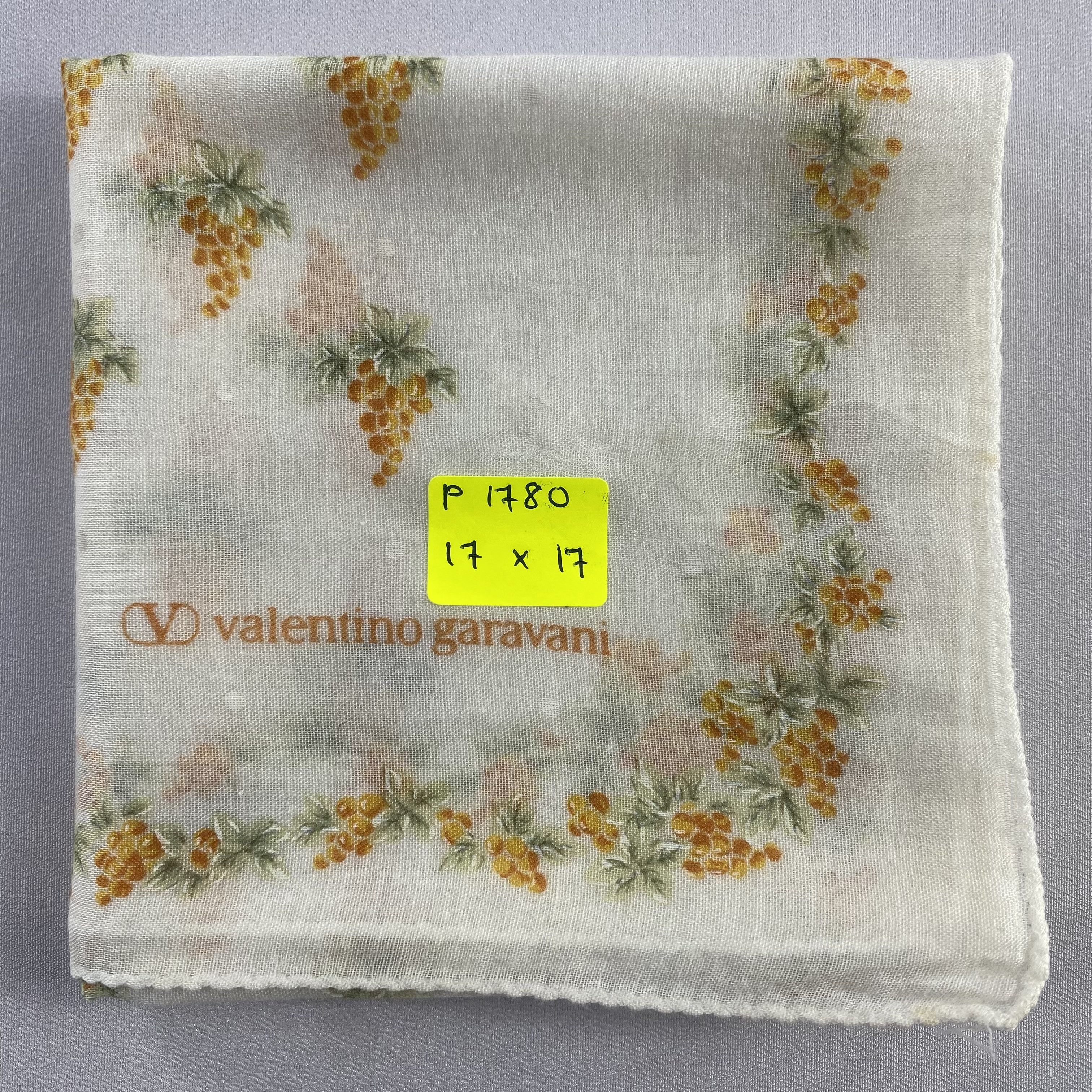 Valentino × Vintage Valentino Garavani Bandana/ Handkerchief / Neckerchief-P1780 Size ONE SIZE - 5 Thumbnail