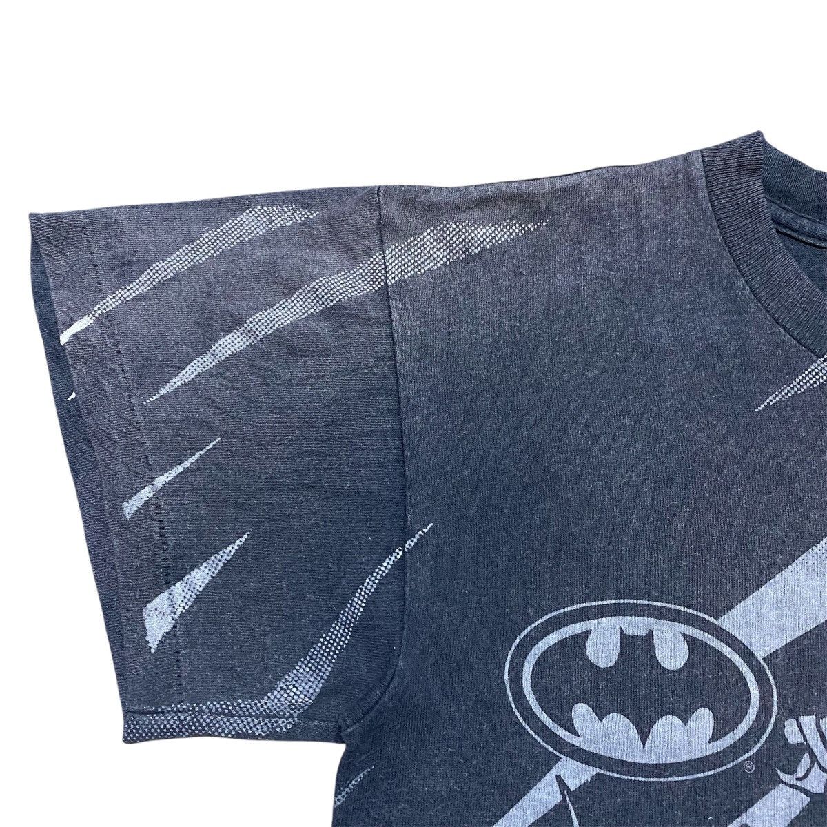 DC Comics × Vintage Rare‼️🔥Vintage Batman X Cat Woman Full Print For Kids T-Shirt Size US XXS / EU 40 - 10 Thumbnail