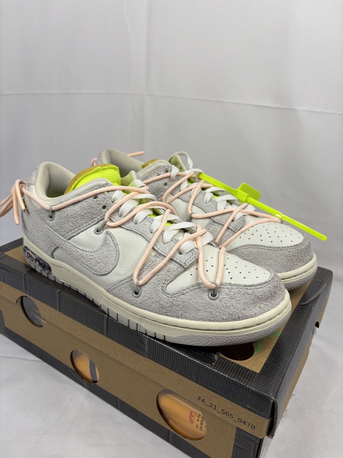 Nike × Off-White Size 9 - Off-White x Nike Dunk Low Lot 12 of 50 - OG ALL Size US 9 / EU 42 - 1 Thumbnail