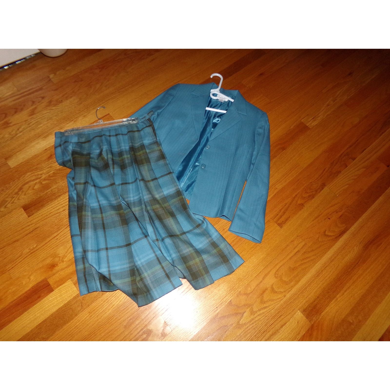 Pendleton Vintage Pendleton Suit school girl pleated plaid 12 P Size 34" / US 12 / IT 48 - 1 Thumbnail