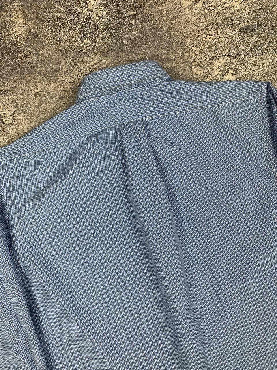 Polo Ralph Lauren Polo Ralph Lauren Men's Blue Check Shirt Button Down Size US L / EU 52-54 / 3 - 17 Thumbnail