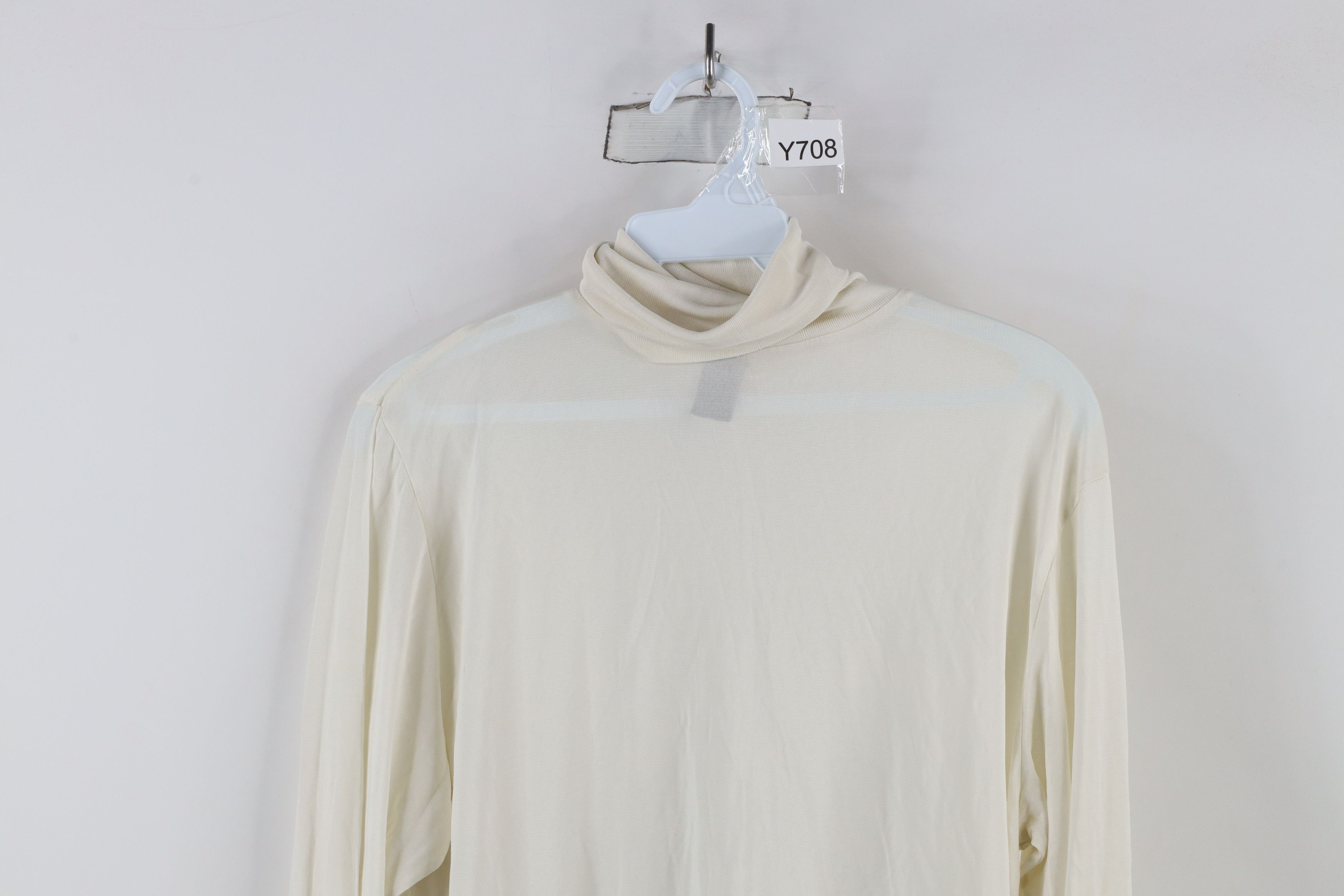 Lands' End × Vintage Vintage 90s Lands End Lightweight Knit Turtleneck T-Shirt Size US M / EU 48-50 / 2 - 2 Thumbnail