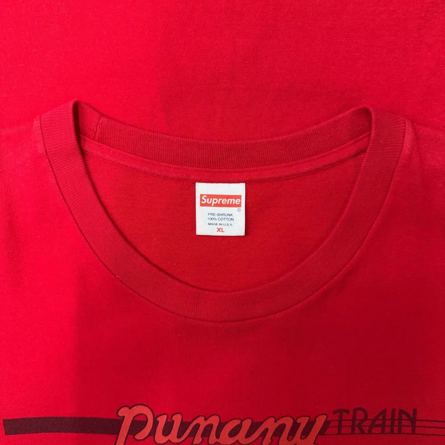 Supreme Supreme Red Print Artist Collaboration Short Sleeve Q10 Size US XL / EU 56 / 4 - 4 Thumbnail