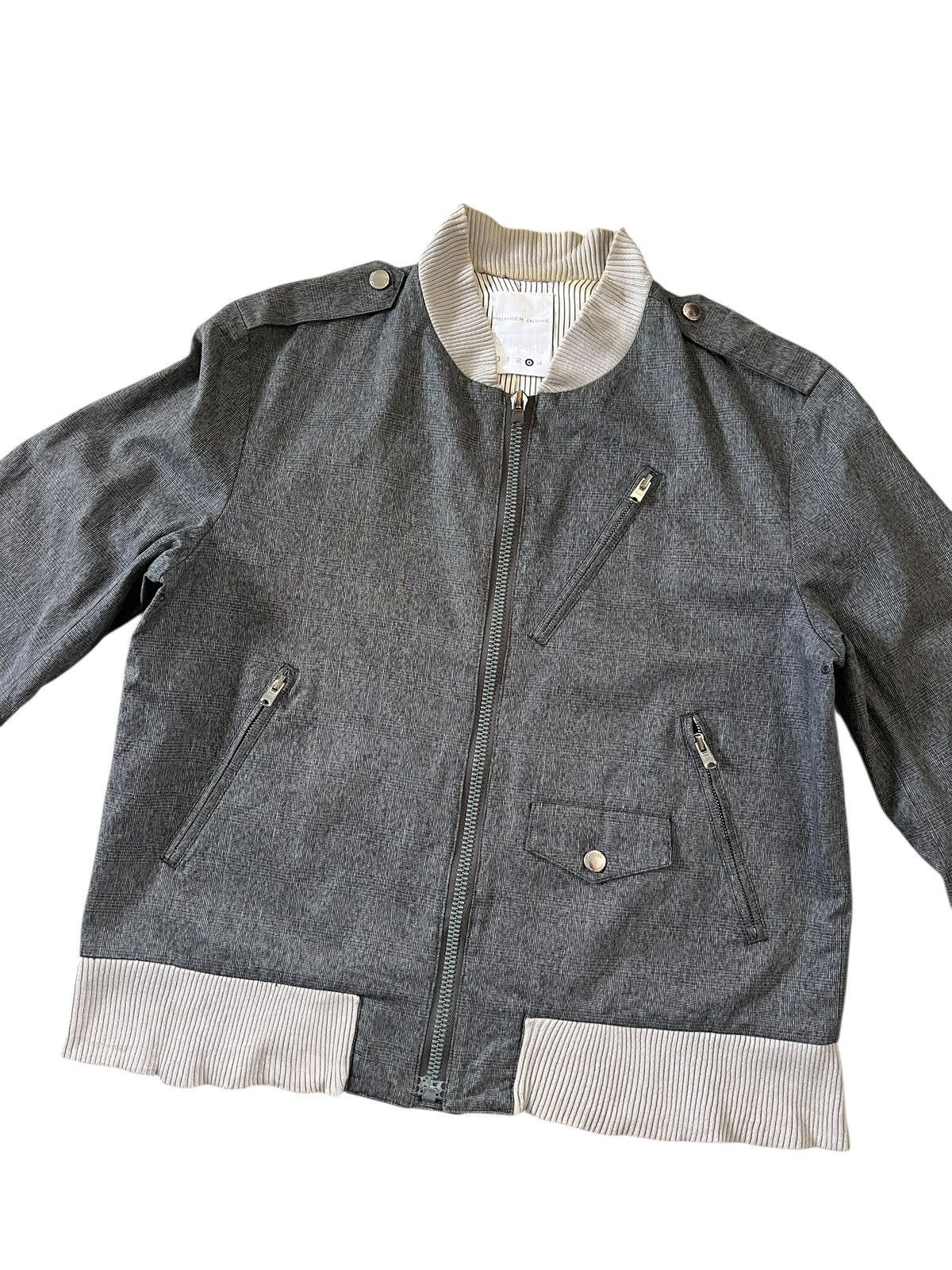 Number (N)ine Vintage Number (N)ine Tartan Biker Jacket Size US M / EU 48-50 / 2 - 3 Thumbnail
