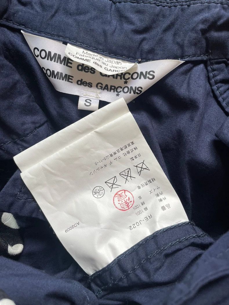 Comme des Garcons Comme Des Garcons Women's linen polka-dot irregularly pane Size S / US 4 / IT 40 - 8 Thumbnail