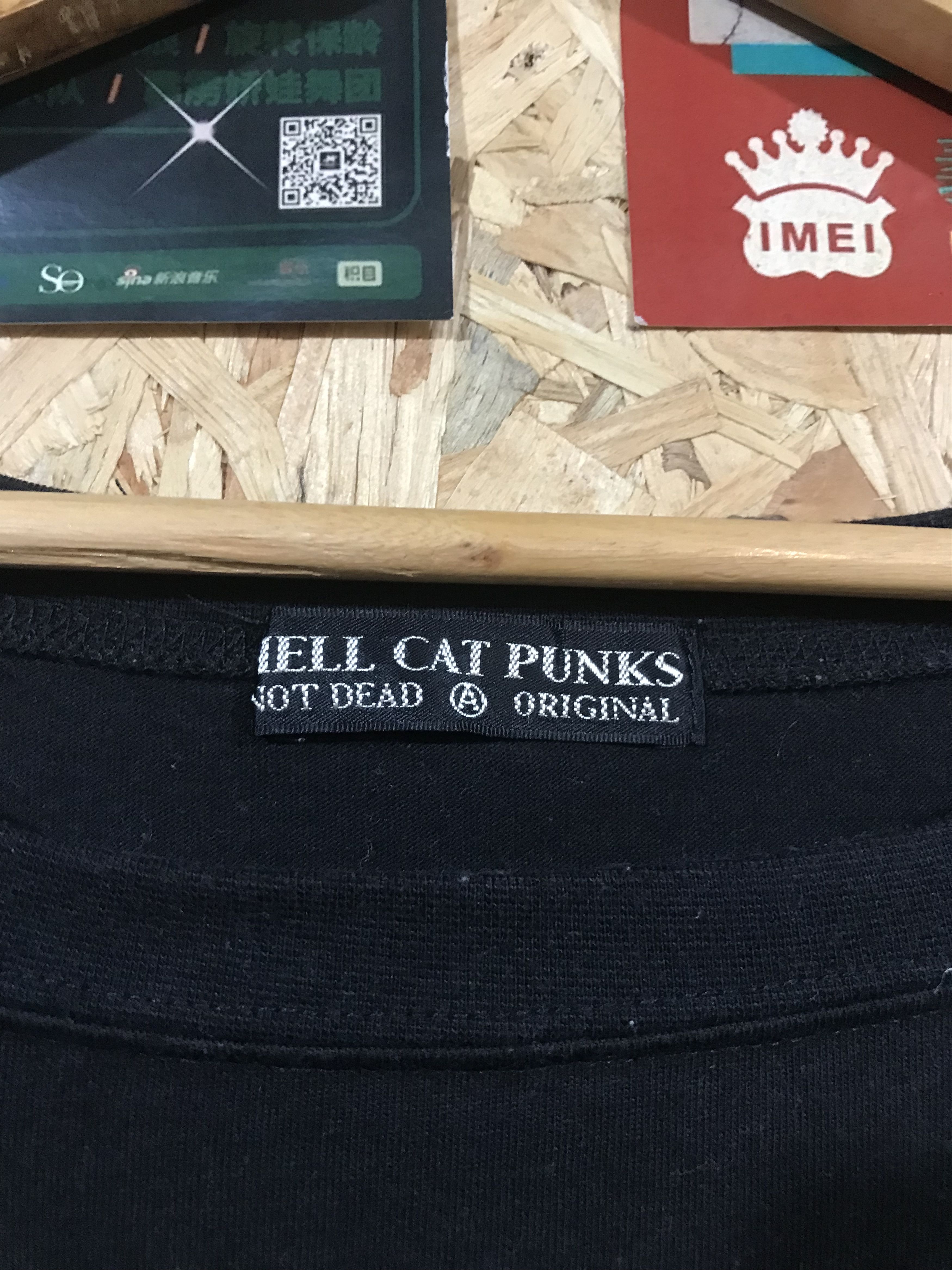 Japanese Brand HELL CAT PUNKS NOT DEAD LET IT PUNK TEE Size 4XL / US 24-26 - 5 Thumbnail