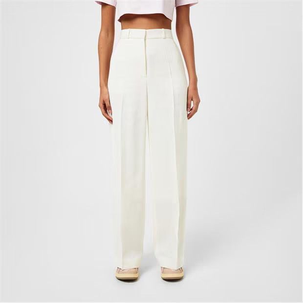 Lanvin o1g2r1mq1024 Pants in White Size 25" / US 0 / IT 36 - 3 Thumbnail