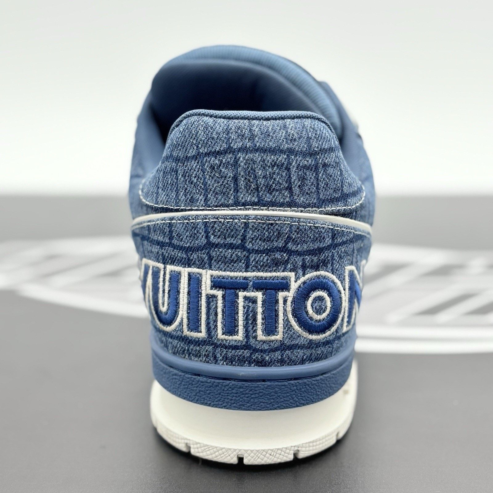 Louis Vuitton Louis Vuitton Trainer Strap ' Blue Crocodile ' | EXCELLENT! Size US 9.5 / EU 42-43 - 3 Thumbnail
