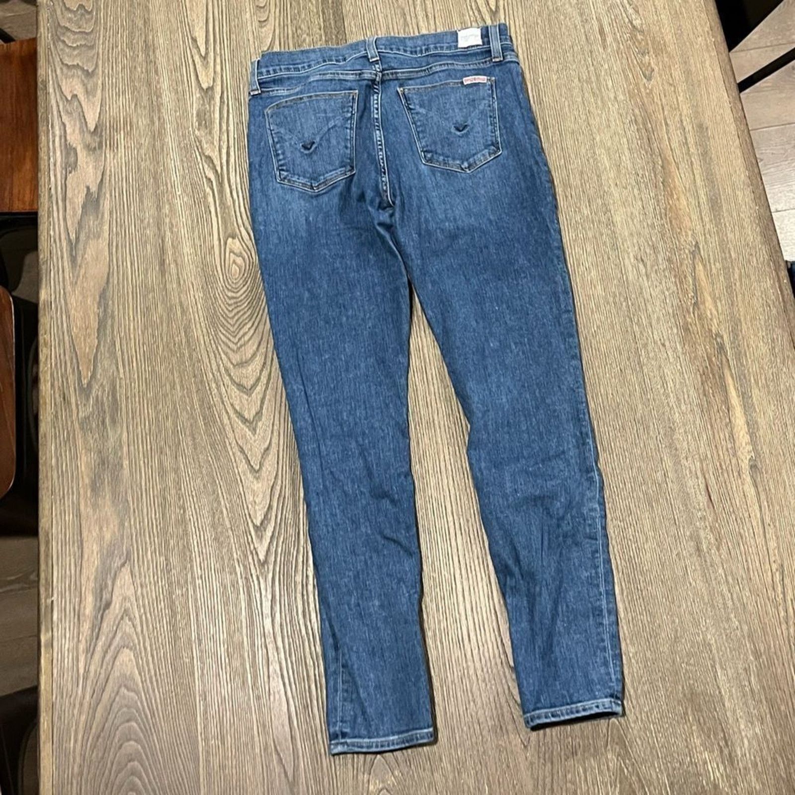Hudson Hudson Natalie Super Skinny Jeans Mid-Rise Whisker Size 28 Size 28" / US 6 / IT 42 - 10 Thumbnail