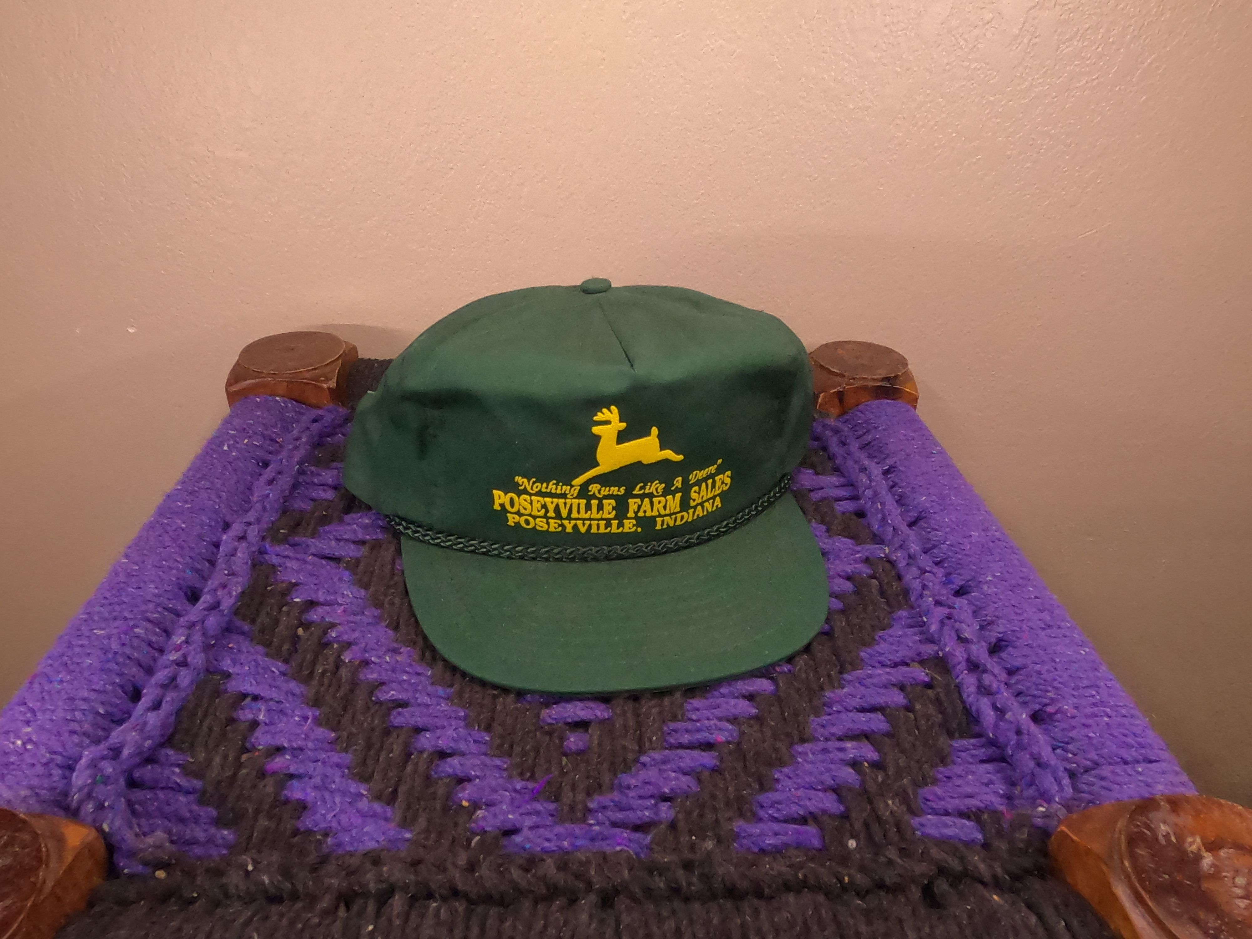 John Deere John Deere Hat Poseyville Farms snapback Size ONE SIZE - 1 Thumbnail