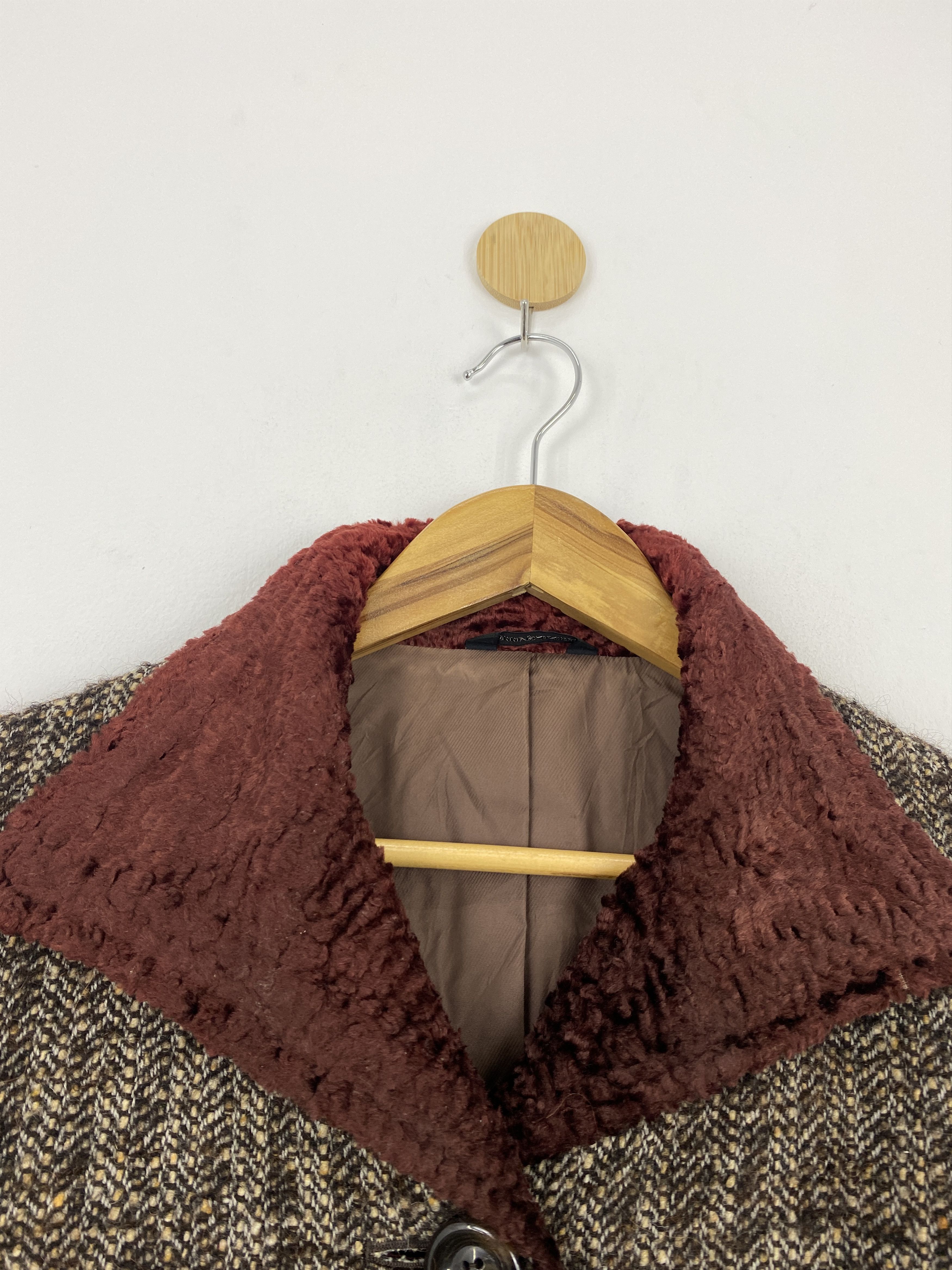 Japanese Brand × Vintage Vintage Comme Ca Du Mode Wool Peacoat Jacket Size US XXS / EU 40 - 12 Thumbnail