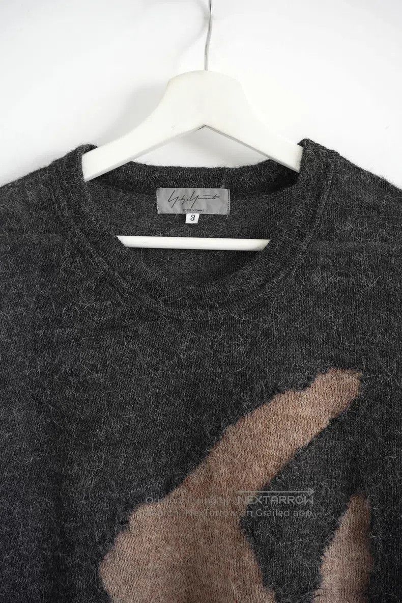 Yohji Yamamoto YOHJI YAMAMOTO Alpaca Wool Destroyed Sweater Size US L / EU 52-54 / 3 - 4 Thumbnail