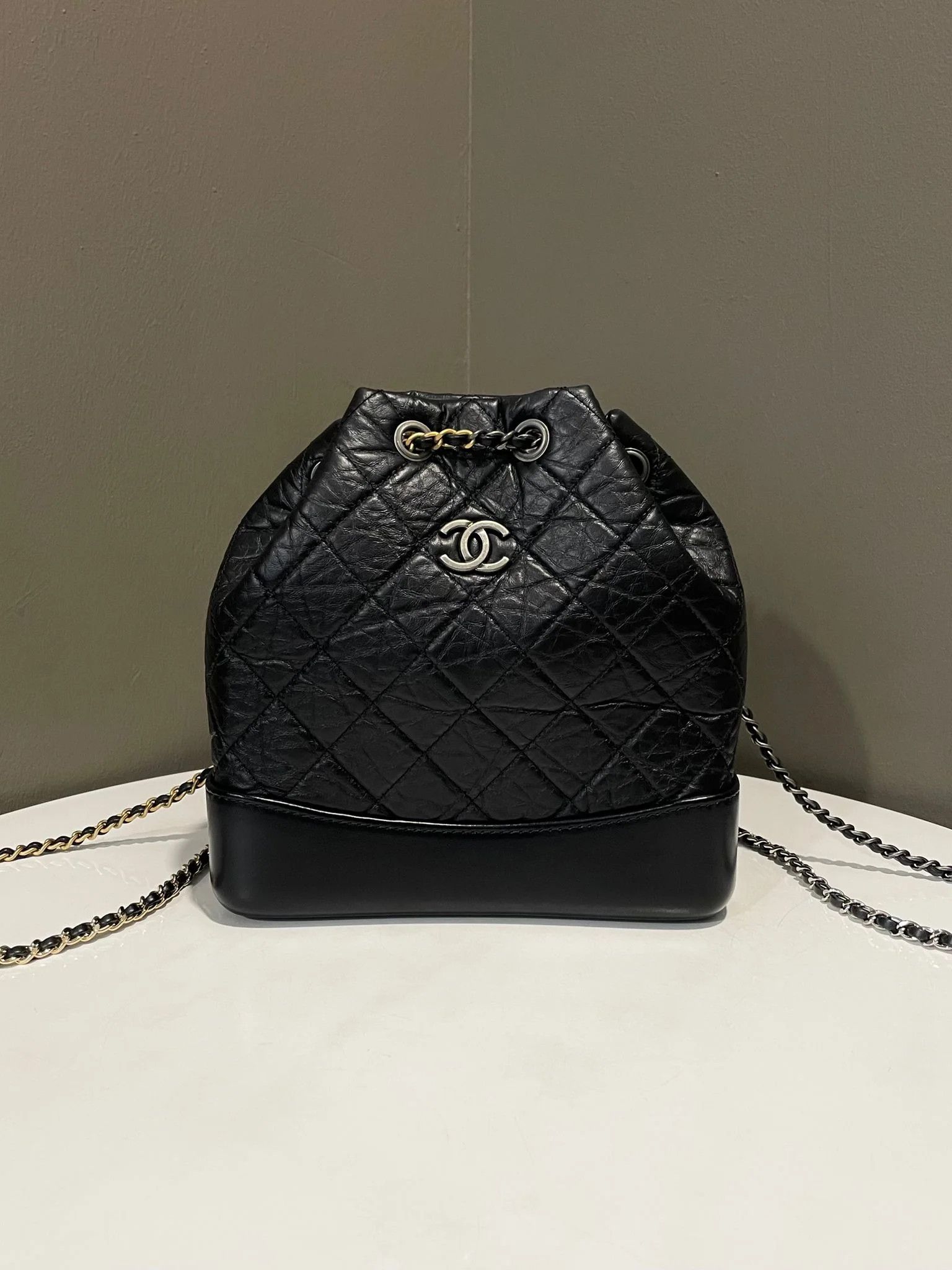 Chanel os11x0126 Size: OS / Gabrielle Backpack Bag In Black Size ONE SIZE - 1 Thumbnail