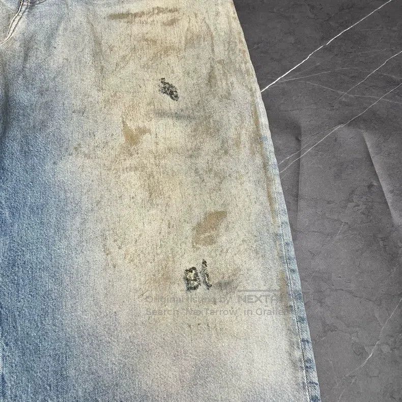 Acne Studios Acne Studios FW23 Mud Dye Wasteland Baggy Jeans Size 26" / US 2 / IT 38 - 3 Thumbnail