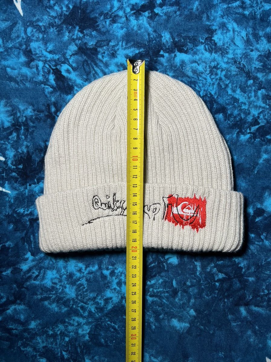 Quicksilver Vintage Cap Y2K Quiksilver White Hat Size ONE SIZE - 7 Thumbnail