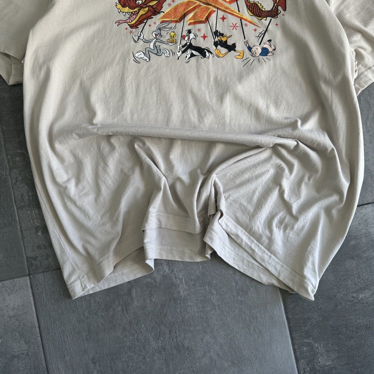 Cartoon Network × Reebok × Vintage Vintage Looney Tunes & Reebok T-shirts Big Logo Japan Y2K Size US XXL / EU 58 / 5 - 10 Thumbnail