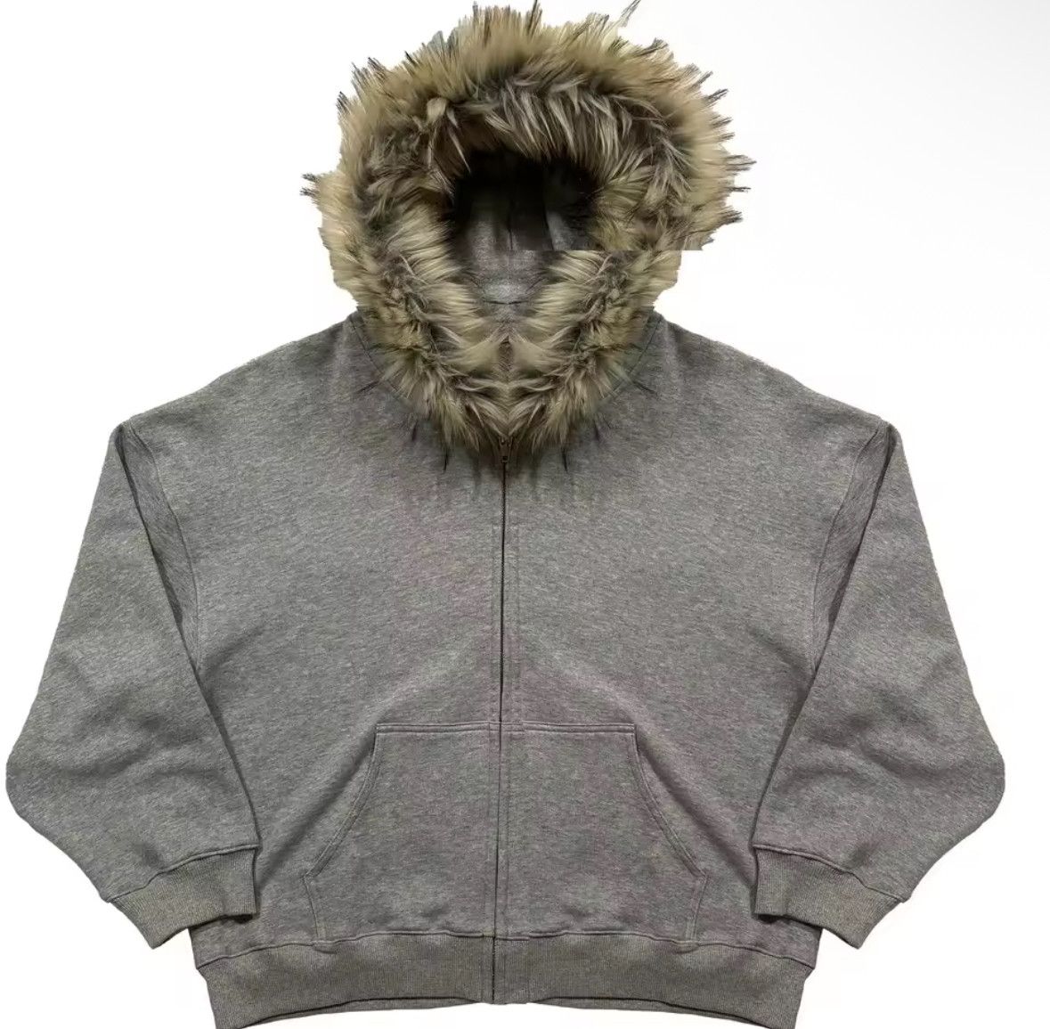 Other Fashion Punk Y2K Goth Grunge Flurry Hat Fur Hoodies Size US S / EU 44-46 / 1 - 1 Thumbnail