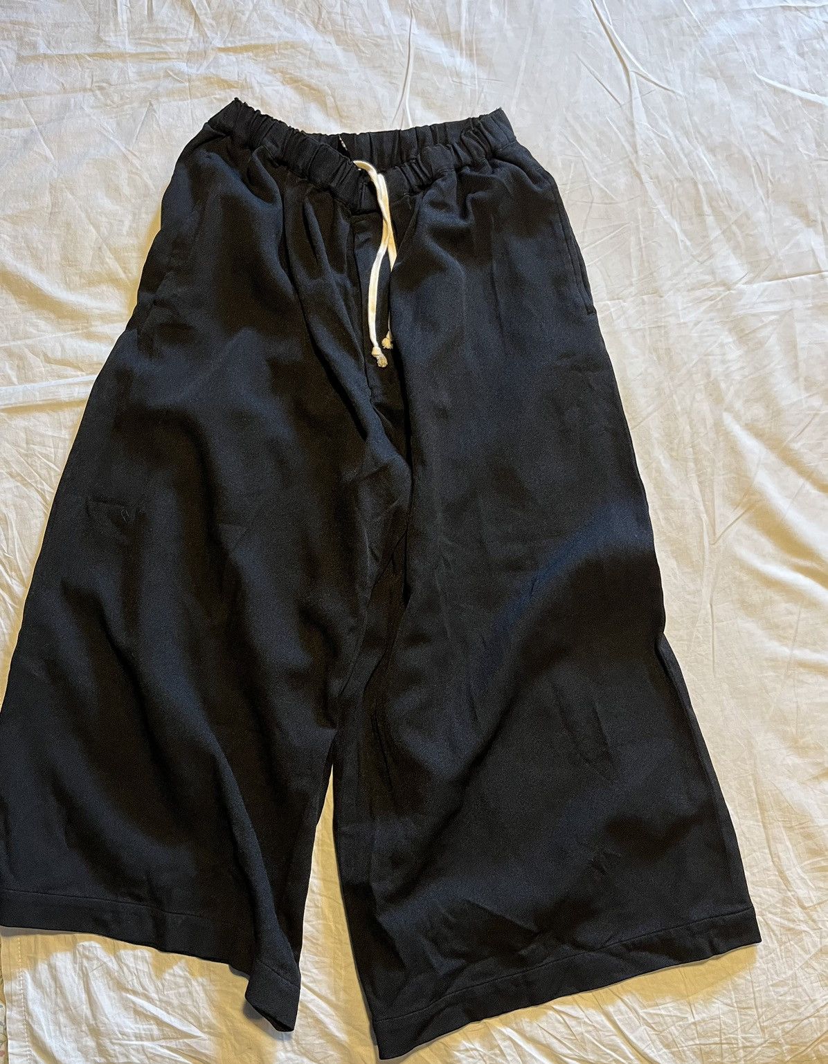 Comme des Garcons Comme des Garçons Black wide leg pants. Size US 26 / EU 42 - 15 Thumbnail