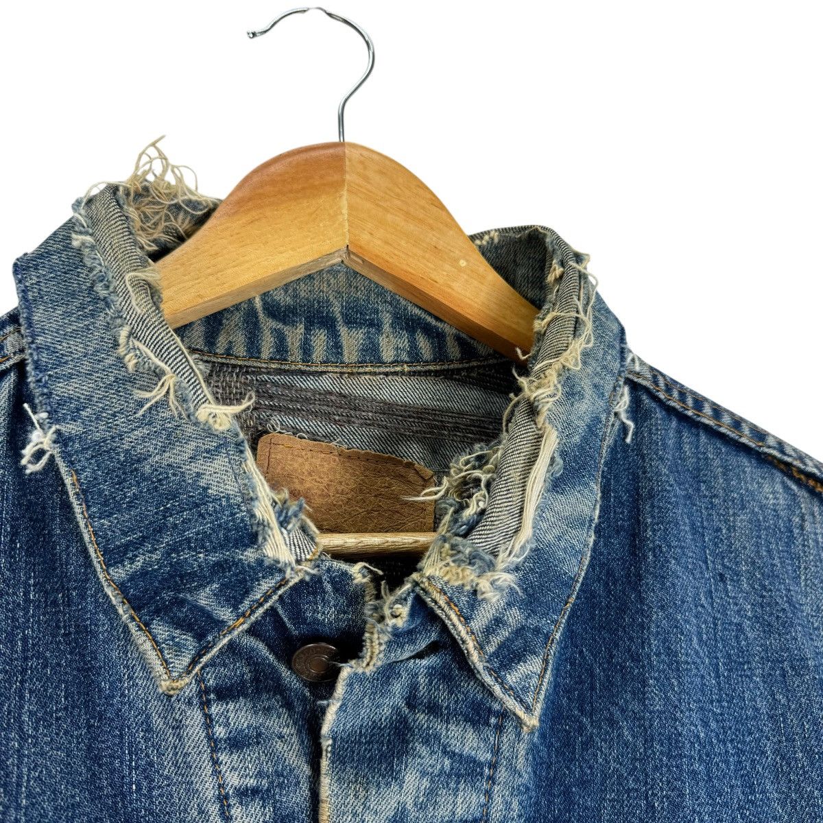 Levi's ⚡️60s LEVI’S BIG E TYPE 3 TRUCKER DENIM JEANS JACKET Size US L / EU 52-54 / 3 - 9 Thumbnail