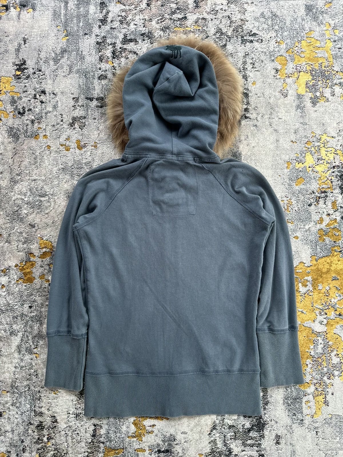 Abercrombie & Fitch ABERCROMBIE FADED ZIP FUR HOODIE IFSIXWASNINE LGB STYLE Size US S / EU 44-46 / 1 - 6 Thumbnail