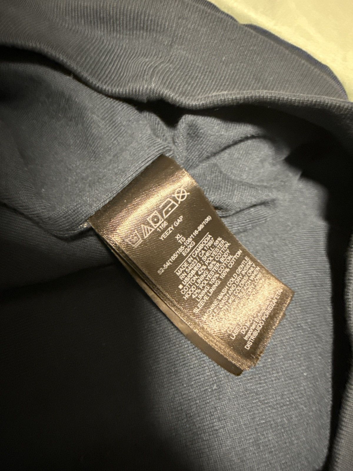 Balenciaga × Gap × Yeezy Yeezy Gap Blue Dove Hoodie Size US XL / EU 56 / 4 - 4 Thumbnail