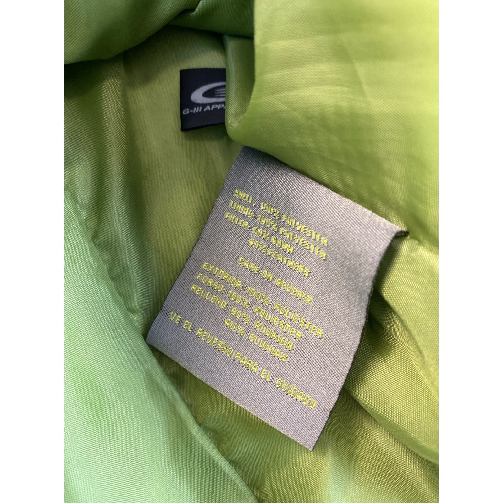 Kenneth Cole Kenneth Cole Reaction Puffer Vest Womens M Full Zip Green 65-6 / ? Size M / US 6-8 / IT 42-44 - 5 Thumbnail