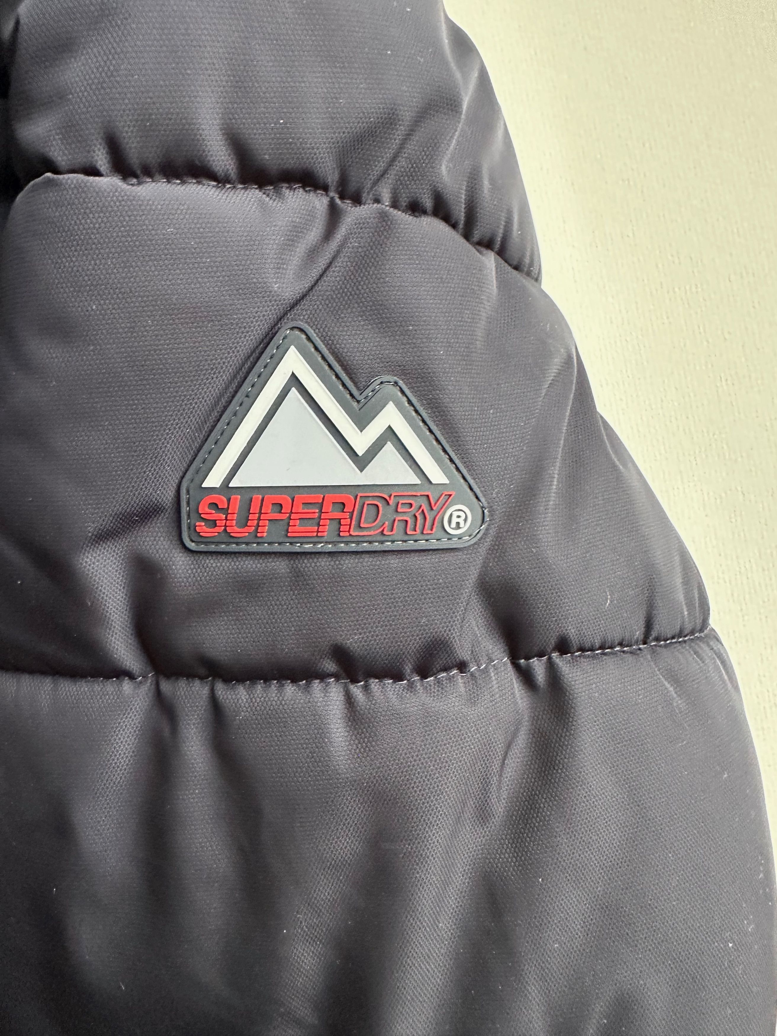 Superdry SuperDry Hooded Puffer Bomber Jacket - Navy - XL Size US XL / EU 56 / 4 - 10 Thumbnail