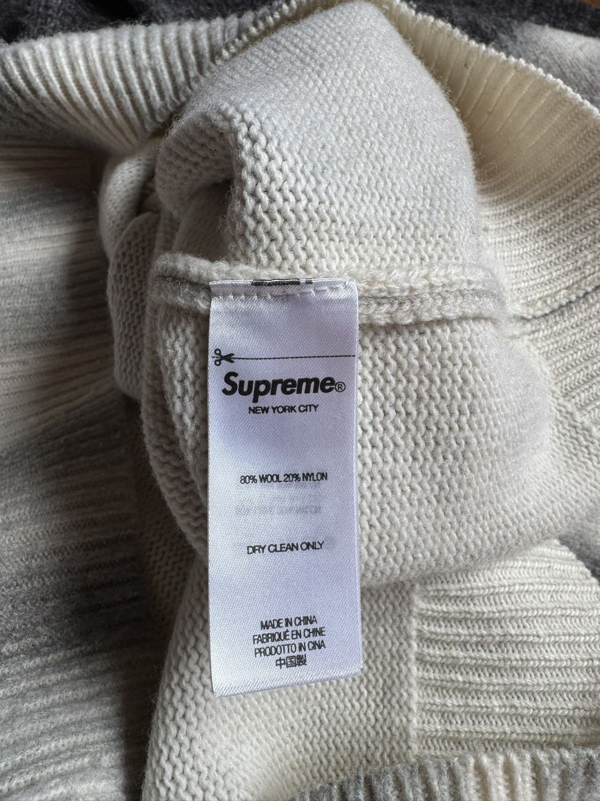 Supreme supreme blurred logo sweater black FW23 Size US S / EU 44-46 / 1 - 13 Thumbnail
