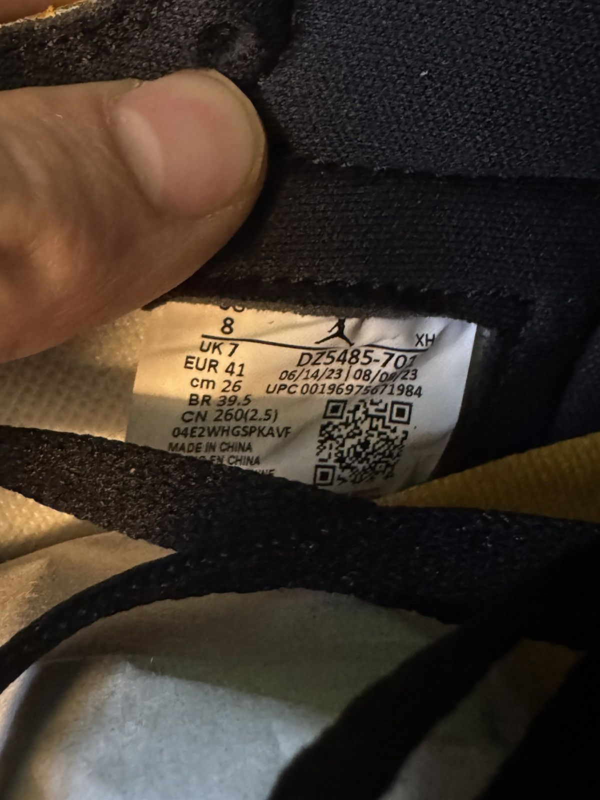 Jordan Brand Jordan 1 high yellow ochre 2024 Size US 8 / EU 41 - 7 Thumbnail