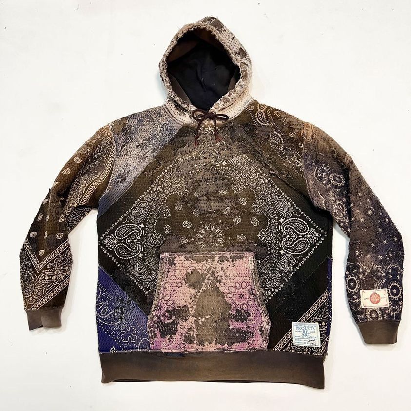 Proleta Re Art Proleta Re Art Boro Hoodie Size US M / EU 48-50 / 2 - 1 Thumbnail