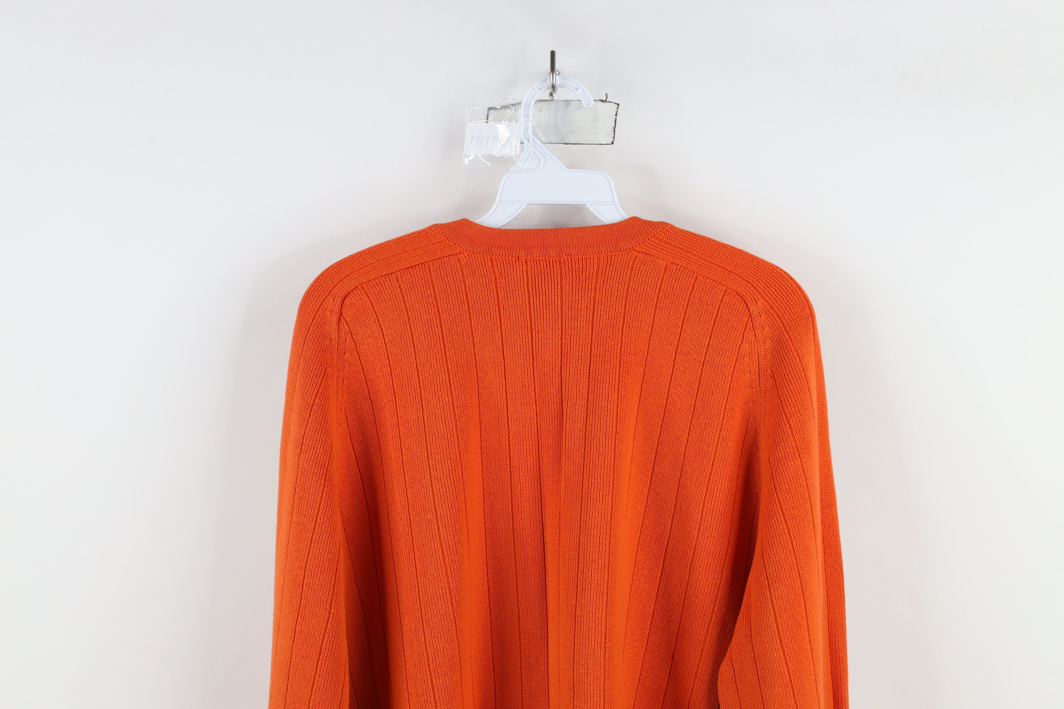 Abercrombie & Fitch × Vintage Vintage 90s Y2K Abercrombie & Fitch Ribbed Knit Sweater Size US L / EU 52-54 / 3 - 13 Thumbnail