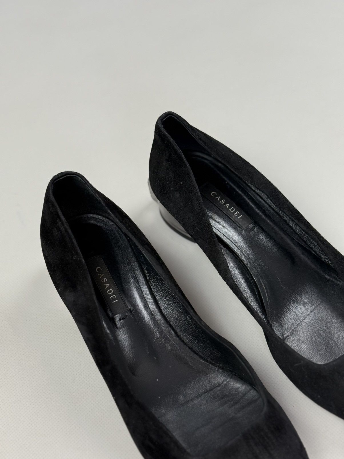 Casadei Casadei Ladies Suede Heels Shoes Size US 10 UK 9 EU 40 Size US 10 / IT 40 - 2 Thumbnail
