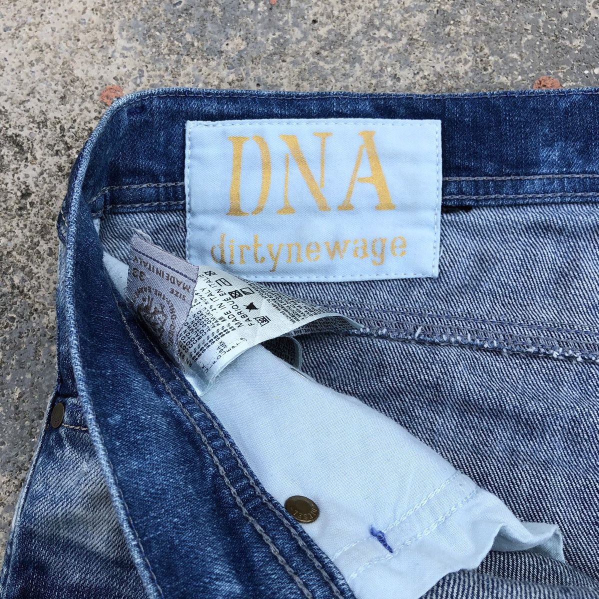 Diesel Diesel TEPPHAR Blue Denim Slim Carrot Pants Made In Italy Size US 33 - 13 Thumbnail