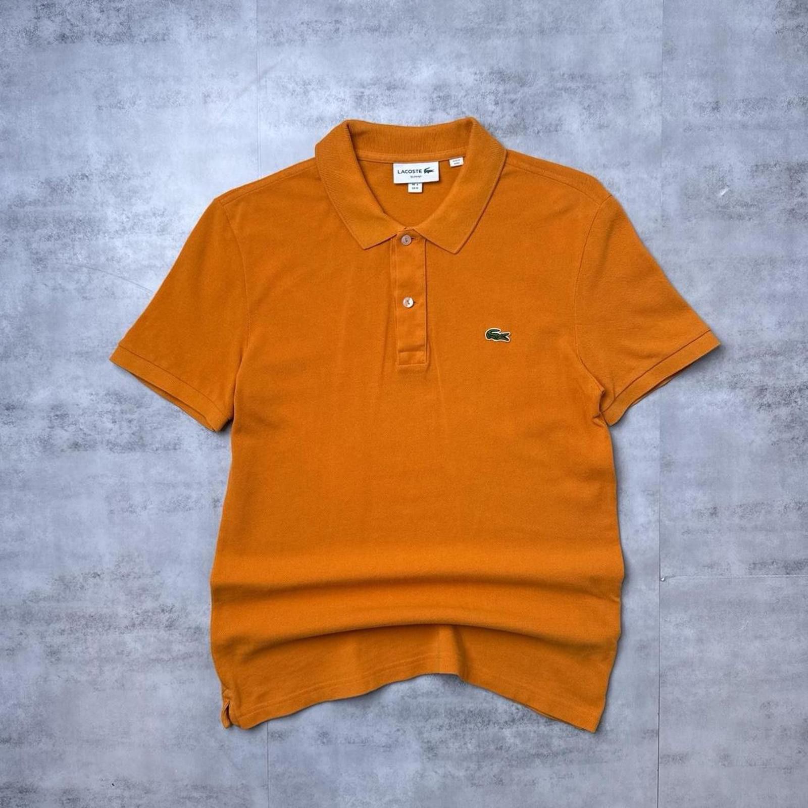 Lacoste Y2K Lacoste Orange Polo Shirt Size US M / EU 48-50 / 2 - 1 Thumbnail