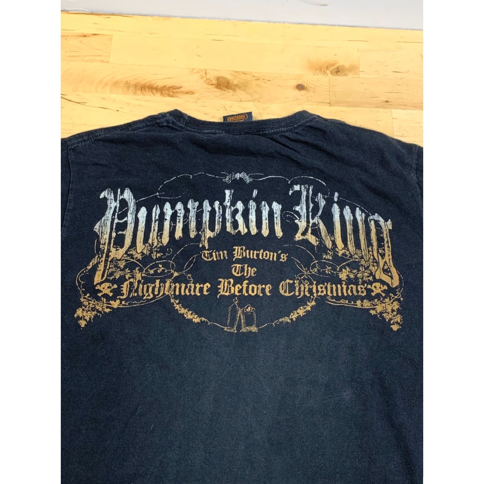 Disney Nightmare Before Christmas The Pumpkin King Shirt Womens M/L Black 11915 Size M / US 6-8 / IT 42-44 - 8 Thumbnail