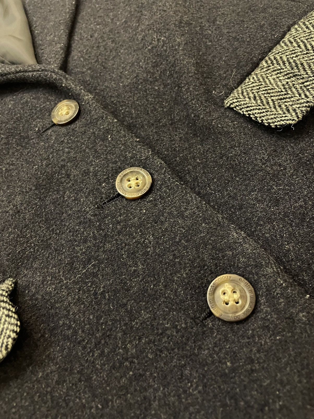 Designer × Harris Tweed Harris Tweed X Earth Music&Ecology wool long jacket Size S / US 4 / IT 40 - 6 Thumbnail