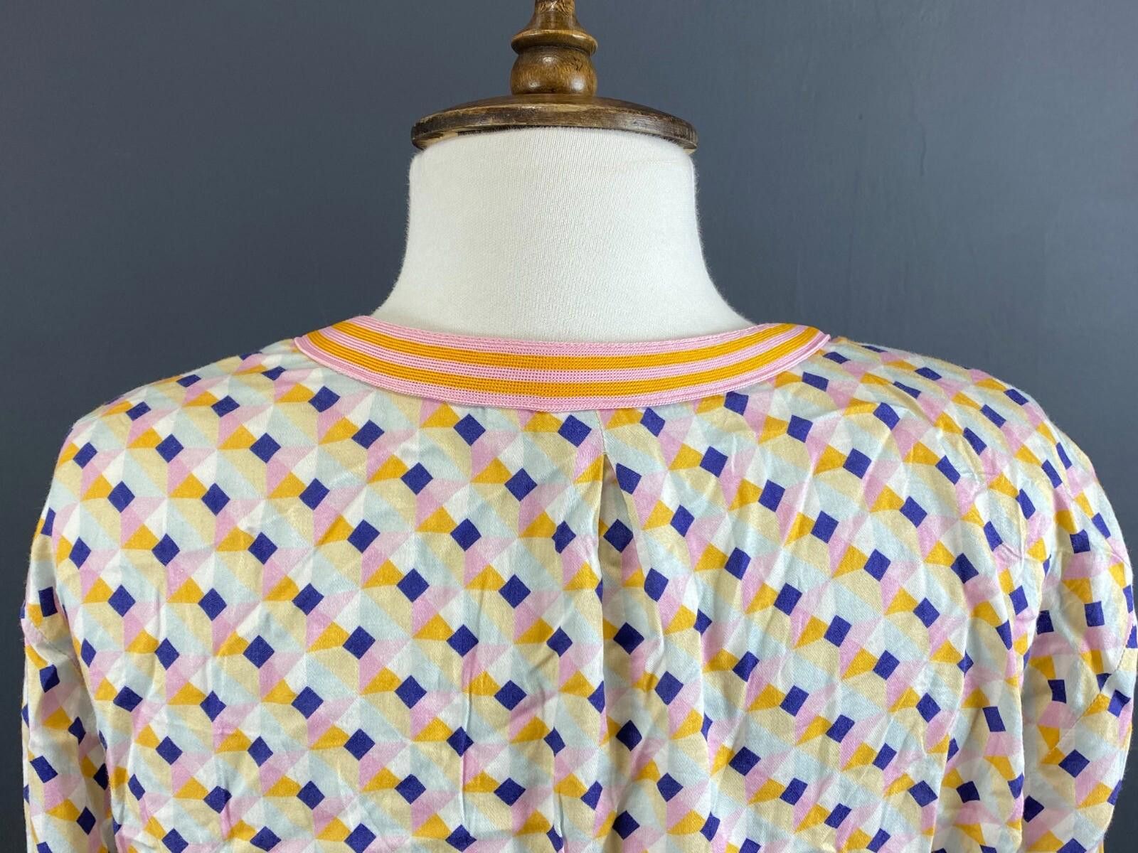 Designer Emily Van Den Bergh Multicolor Blouse Shirt Size 44 / L Size M / US 6-8 / IT 42-44 - 10 Thumbnail