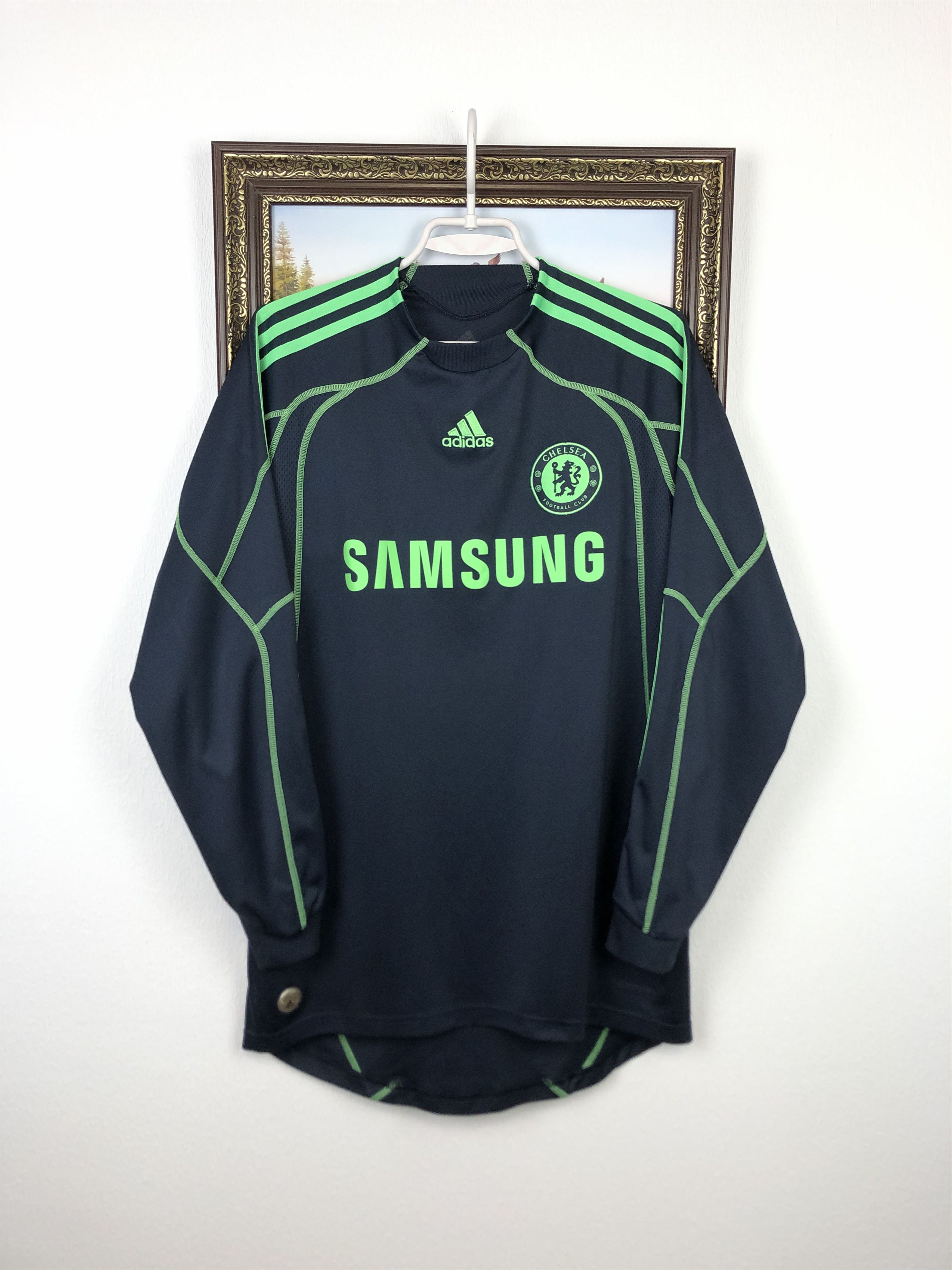 Adidas Chelsea Goalkeeper football shirt Adidas Jersey Trikot Tee Size US M / EU 48-50 / 2 - 1 Thumbnail
