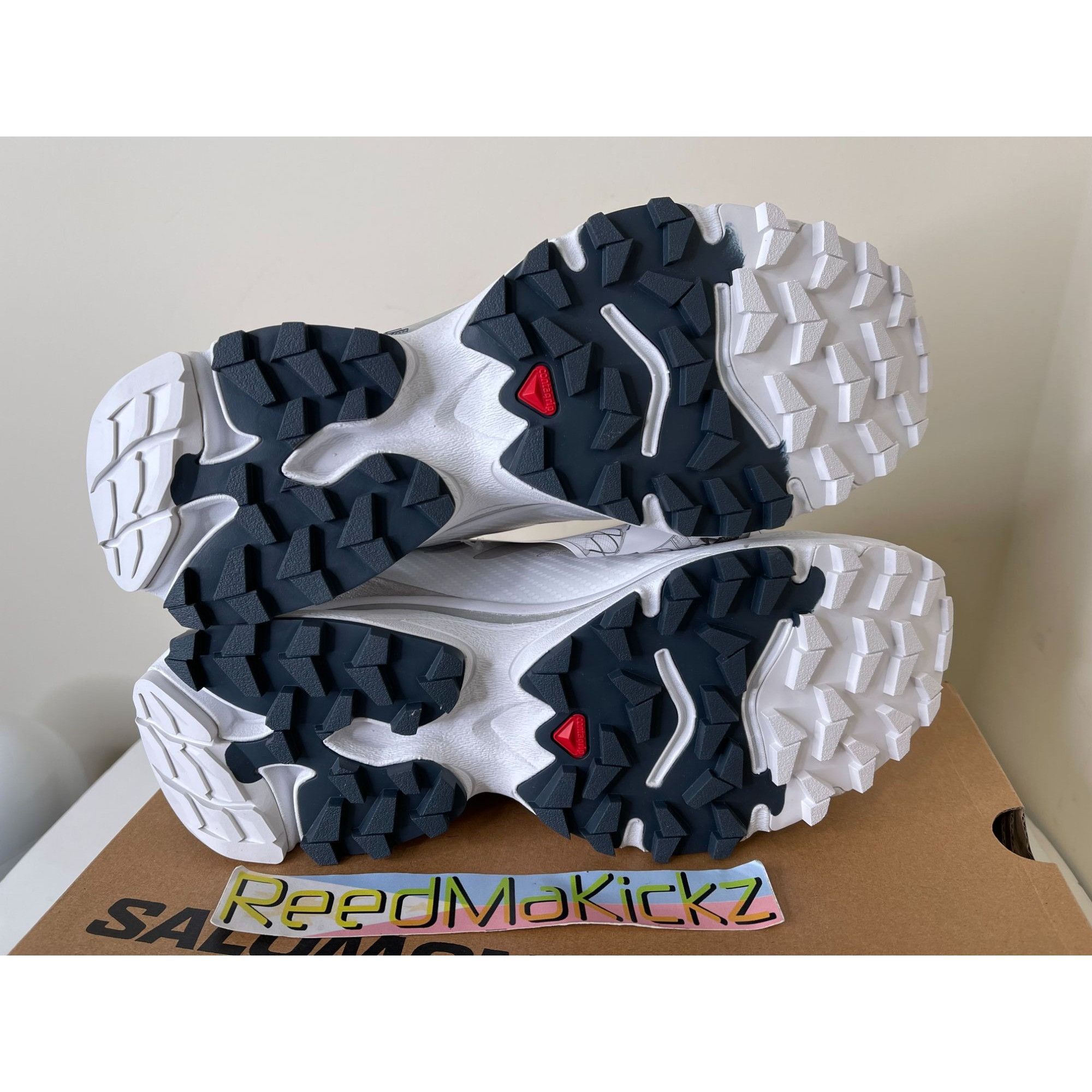 Salomon Salomon XT-4 OG White Ebony Lunar Rock Mens 10us Size US 10 / EU 43 - 6 Thumbnail